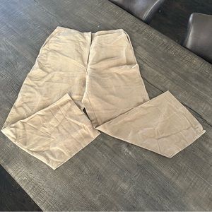 Eileen Fisher Linen Tan Pants small